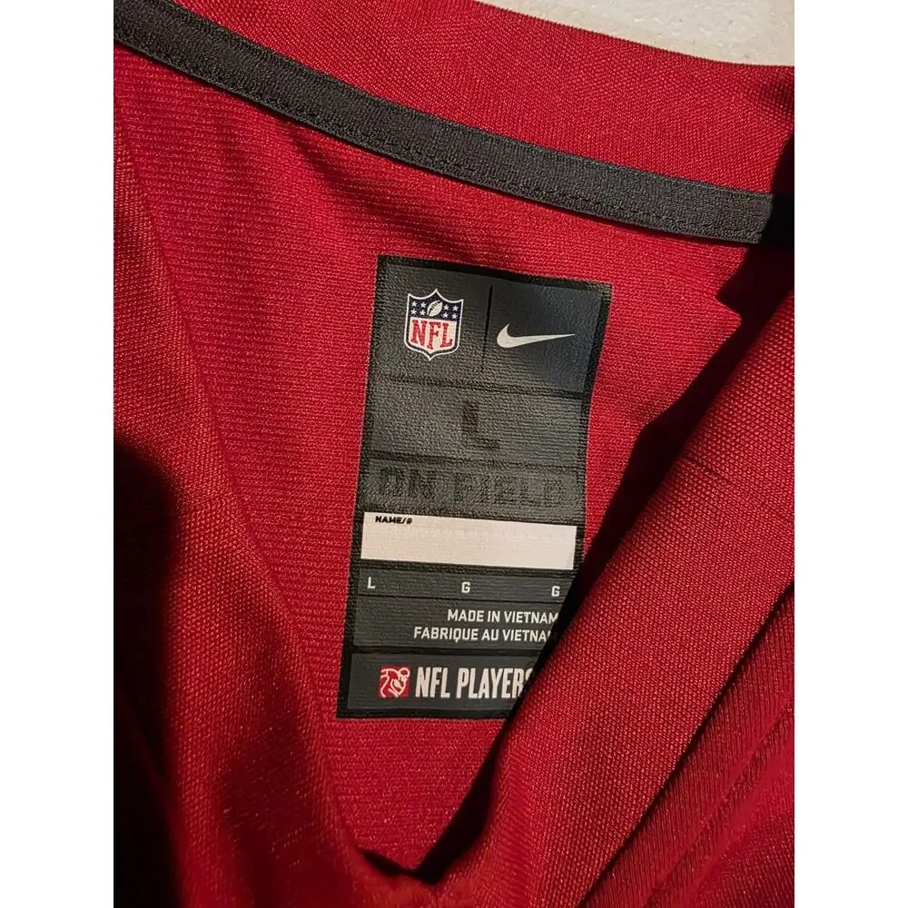 Kansas City Chiefs Nike On Field Jersey NFL Tamba Hali #91 Men’s L Red